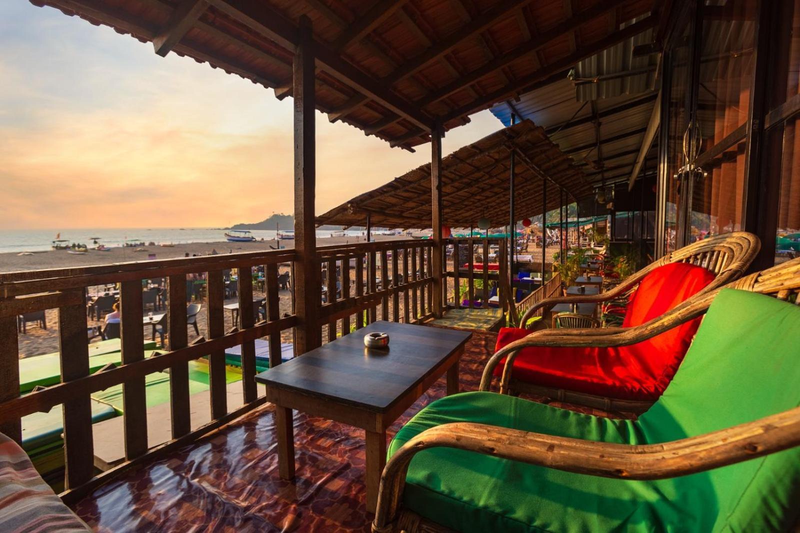 Om Shanti Beach Stay Patnem Patnem Beach Dış mekan fotoğraf