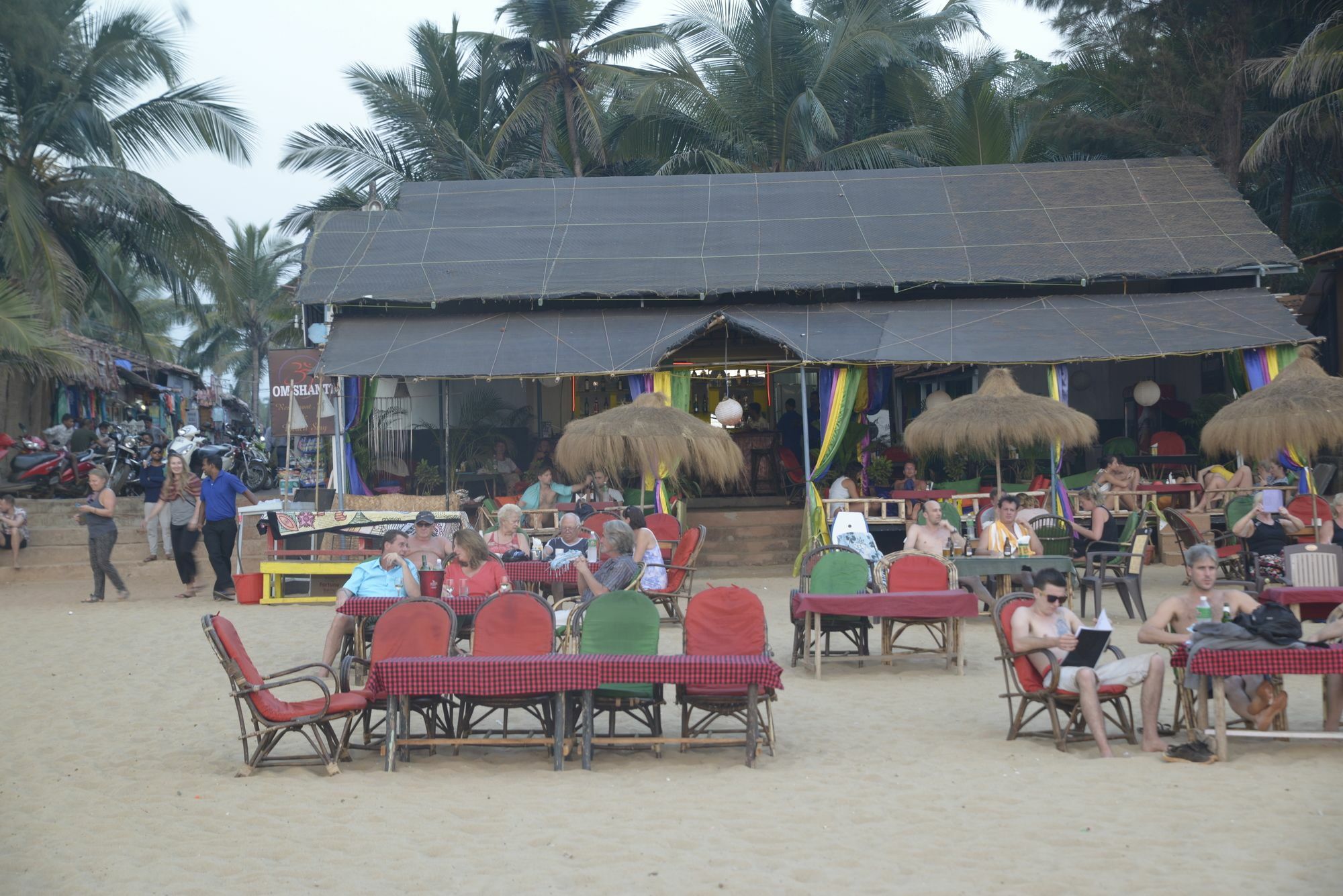 Om Shanti Beach Stay Patnem Patnem Beach Dış mekan fotoğraf